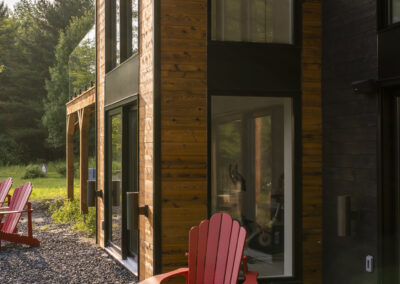 Eastern Township Private residence with YELLOWKNIFE & CROCODILE siding